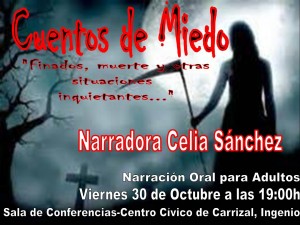 Cartel Cuentos de Miedo