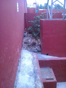accesos y jardines antes1