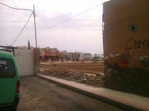 derribo muro terrero carrizal