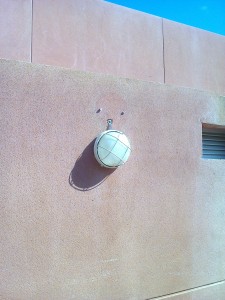 luminaria exterior rota
