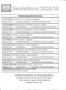 senderismo