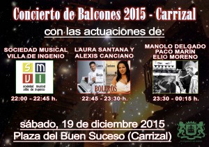 Concierto de Balcones 2015 - Carrizal